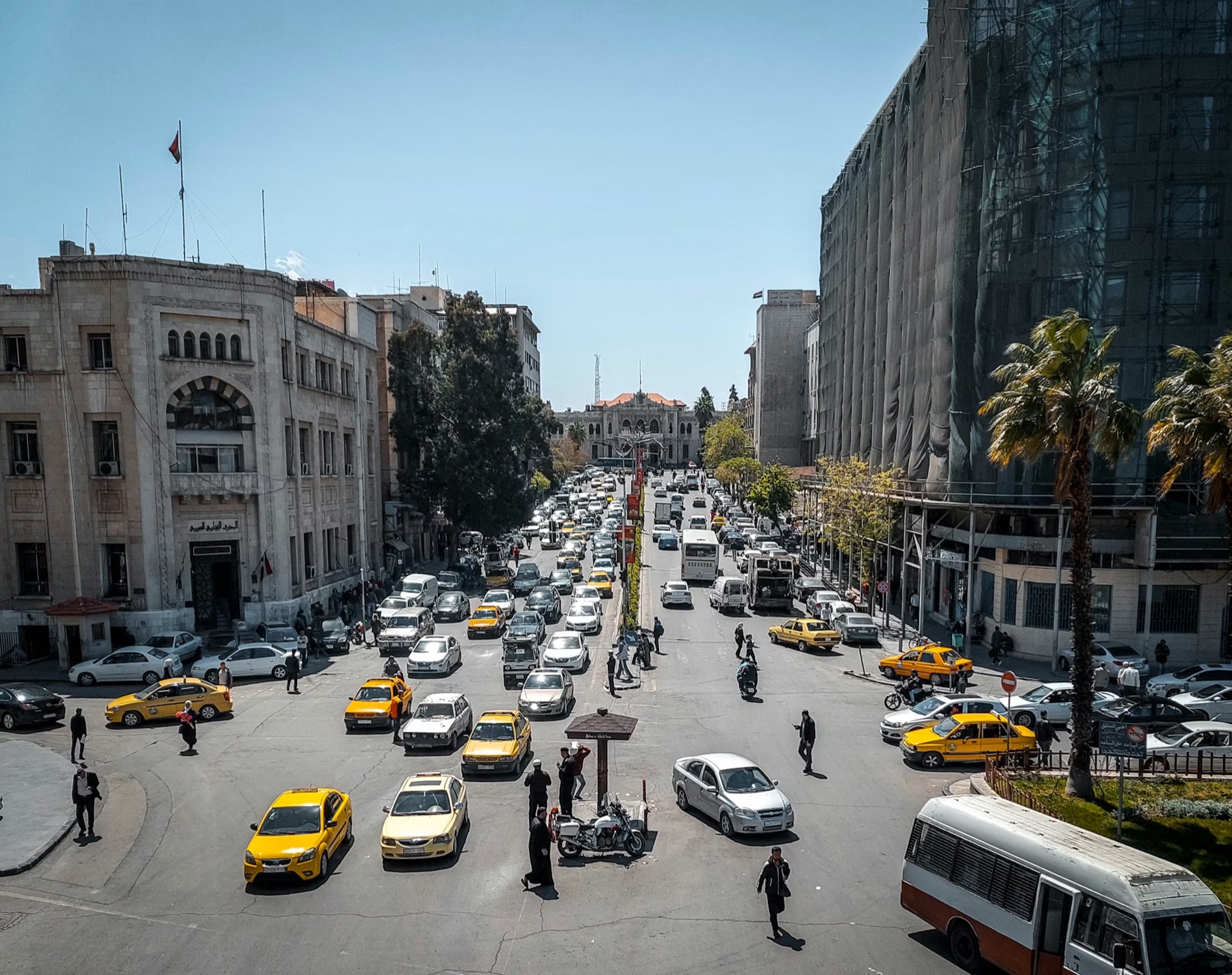 Central Damascus skyline